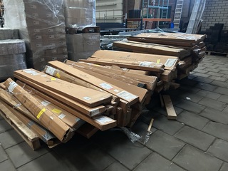 Ca. 80x Diverse bamboe kledingrekken I-Wannahave